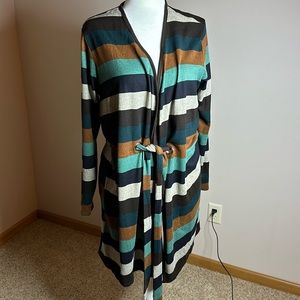 NWOT Indigo Rose belted cardigan
